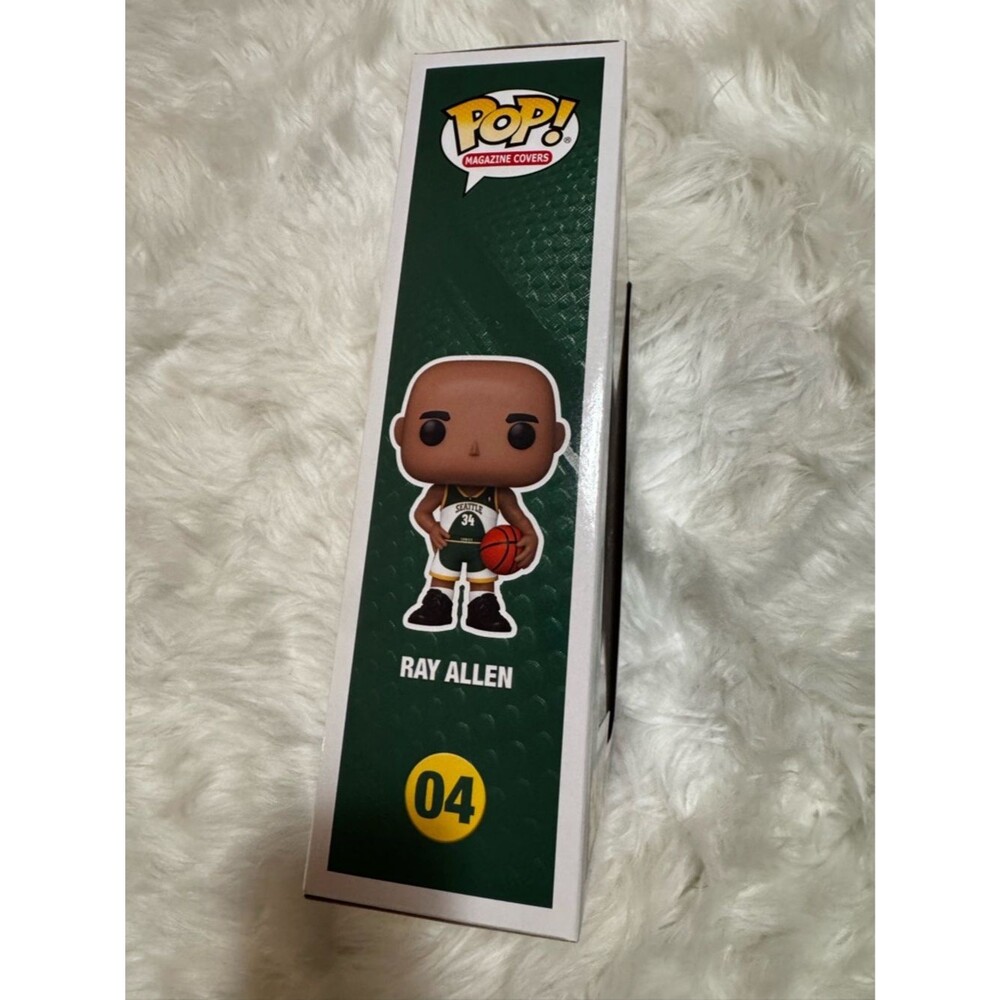 Funko Pop Magazine Covers Ray Allen #04 Seattle SuperSonics SLAM NBA Hardwood - Picture 2 of 7